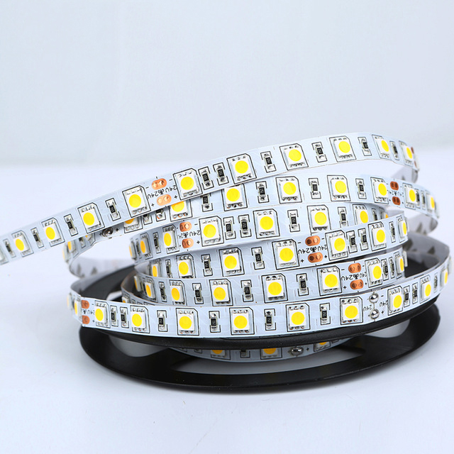 Wholesale Price Bendable Aluminum Housing -
SMD5050 RGB LED Strips 60leds/m – Sunjie Technology detail pictures