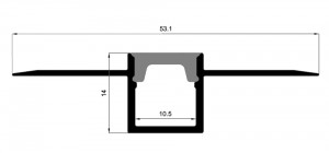 SJ-ALP5213 Flexible LED Aluminum Profiles