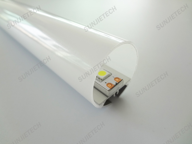 Hot New Products Low Profile Floor Scale -
SJ-ALPO3030 Round LED Aluminum Profile – Sunjie Technology detail pictures