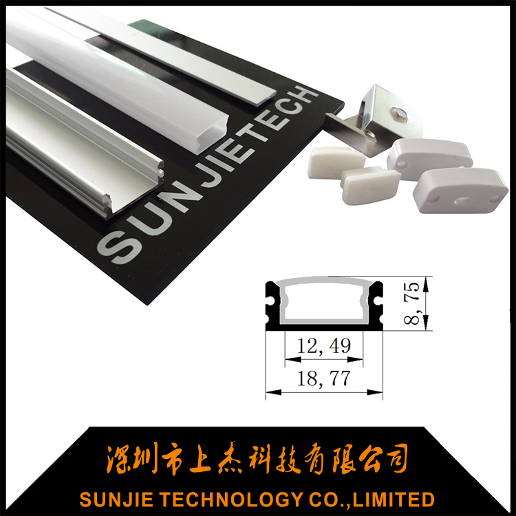 Good quality Led Channel With Opal Cover - Reliable Supplier Soft Visual But Metal Material Anodized Golden Luxury Led Wall Light – Sunjie Technology