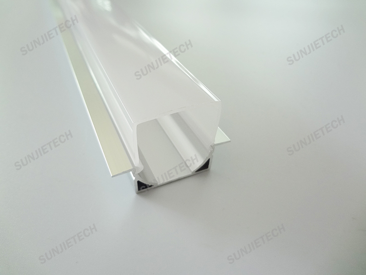 Factory supplied Aluminium Profile With End Caps - SJ-ALP3912 Recessed led profile – Sunjie Technology detail pictures