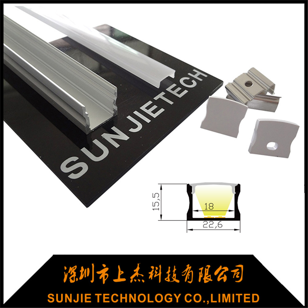 Factory Price Aluminum Led Edge Lit Profile -
 SJ-ALP2216 – Sunjie Technology