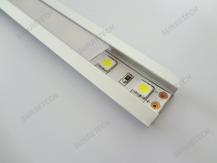 Original Factory Flexible Led Profile Milky/frosted/clear Cover -
SJ-ALP2206 led aluminum profile – Sunjie Technology detail pictures