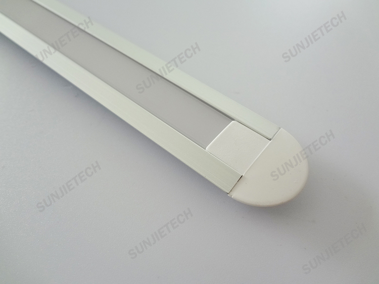 Original Factory Flexible Led Profile Milky/frosted/clear Cover -
SJ-ALP2206 led aluminum profile – Sunjie Technology detail pictures