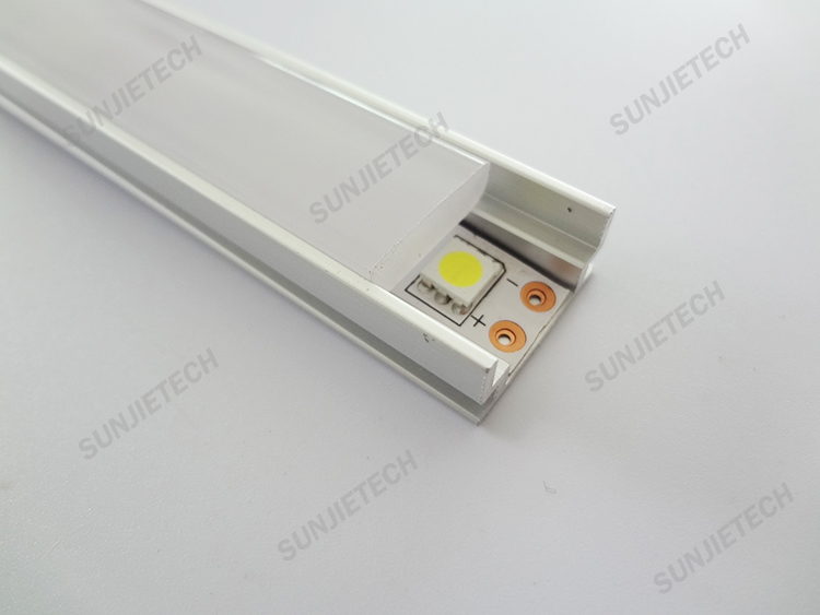 Good Quality Sign Box Aluminium Extrusion -
SJ-ALP1908 Floor led profile – Sunjie Technology detail pictures
