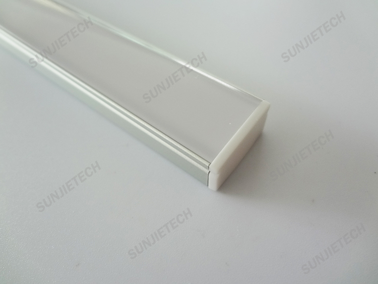 Cheap price Floor Led Pocket Display Stands -
SJ-ALP1708 LED Profile in Black Anodized – Sunjie Technology detail pictures