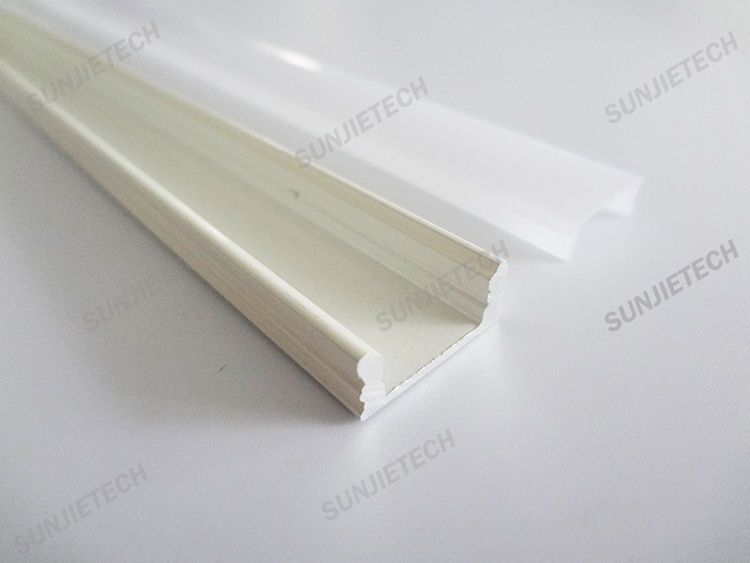 Manufacturing Companies for Customized Heat Sinks - OEM Customized Customized Length Surface Mounted Aluminum Led Profile For Led Strip Light Aluminum Extrusion – Sunjie Technology detail pictures