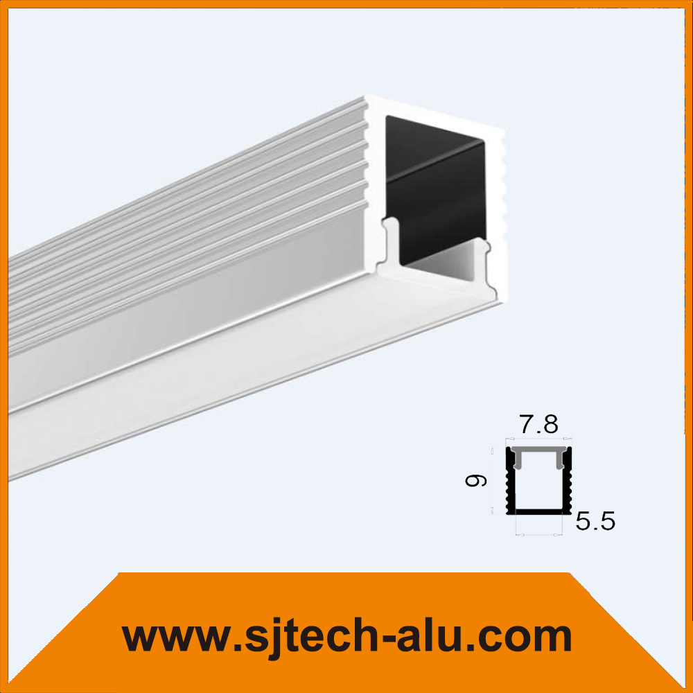 professional factory for Led Spot Light Fitting -
 SJ-ALP0809 Super slim led profile for cabinet – Sunjie Technology