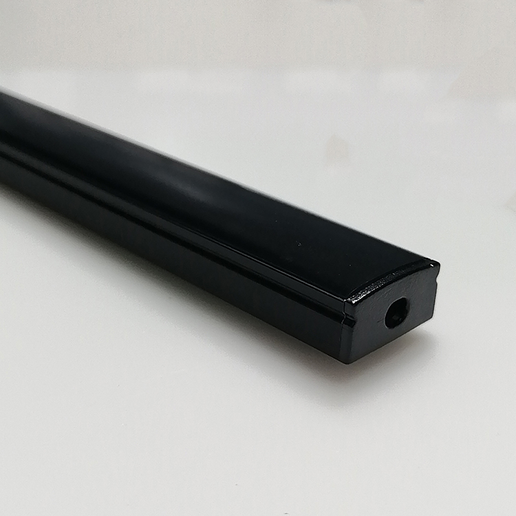 Online Exporter Plastic Extrusion Profile -
 SJ-ALP1708 LED Profile wih black cover – Sunjie Technology