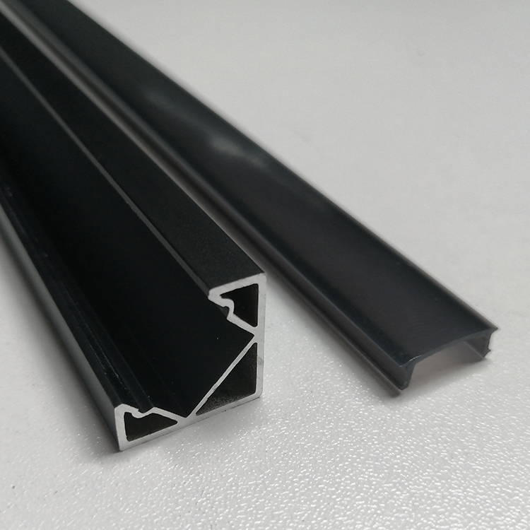 OEM manufacturer Grade Aluminium Extrusion -
 SJ-ALP1919F LED Aluminum Profile with black cover – Sunjie Technology