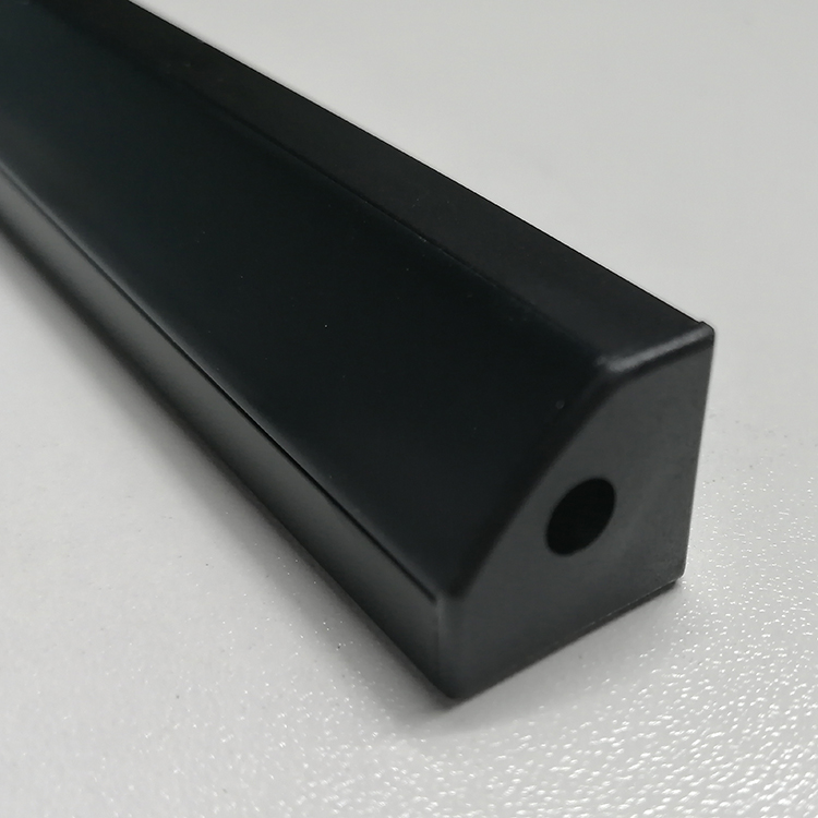 New Delivery for Led Snap Frame Light Box -
SJ-ALP1919F LED Aluminum Profile with black cover – Sunjie Technology detail pictures