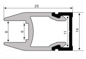 SJ-ALP2514 New Arrival LED Strip Profile