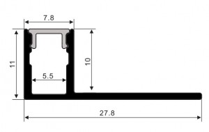 SJ-ALP2811 New Arrival LED Strip Profile
