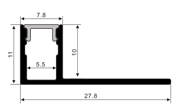 Short Lead Time for Corner Mounting Led Profile -
SJ-ALP2811 New Arrival LED Strip Profile – Sunjie Technology detail pictures