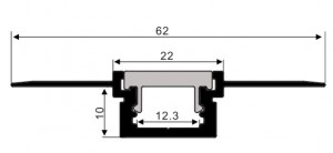 SJ-ALP6212 New Arrival LED Strip Profile