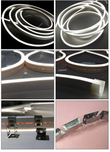 LN1018 Bendable SIlicone led extrusions