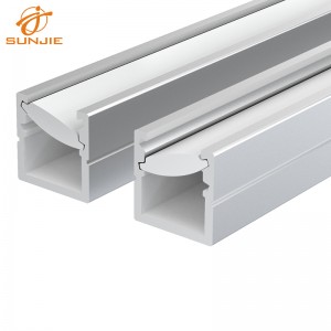 SJ-ALP1010-30D Micro Aluminum LED Channel with 30° Optic Lens