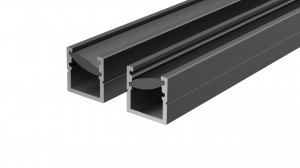 SJ-ALP1010-30D Micro Aluminum LED Channel with 30° Optic Lens