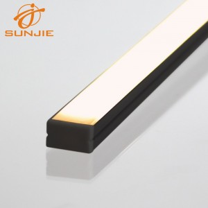 SJ-ALP1207 Mini Surface Mounted Led Aluminum Profile / Micro LED Aluminum Profile