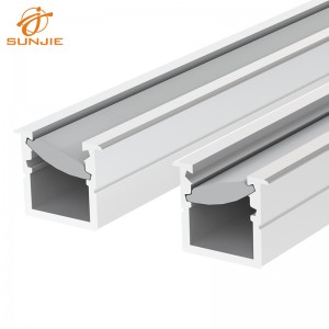 SJ-ALP1210-30D Micro Aluminum LED Channel with 30° Optic Lens For Furniture