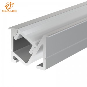SJ-ALP1511 Micro Aluminum LED Channel For Recessed Mounted