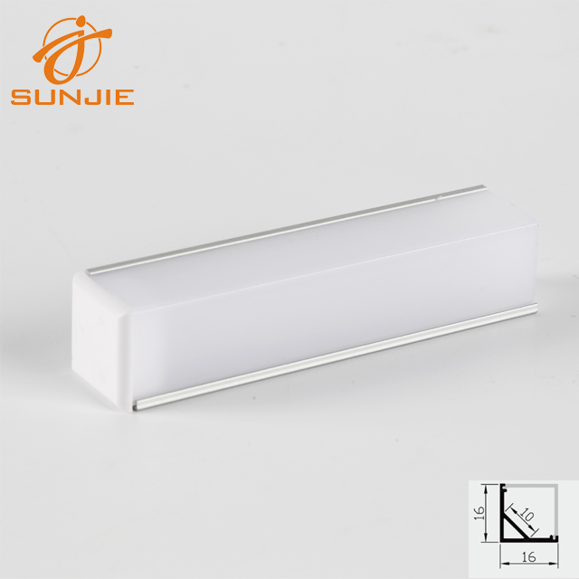 Factory directly U Aluminum Led Profile - SJ-ALP1616B Corner Aluminum Channel – Sunjie Technology