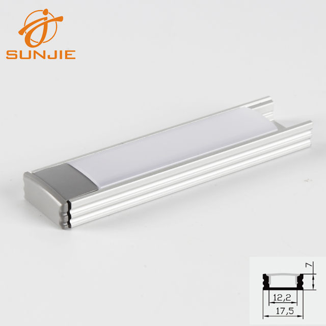 OEM Customized Customized Length Surface Mounted Aluminum Led Profile For Led Strip Light Aluminum Extrusion