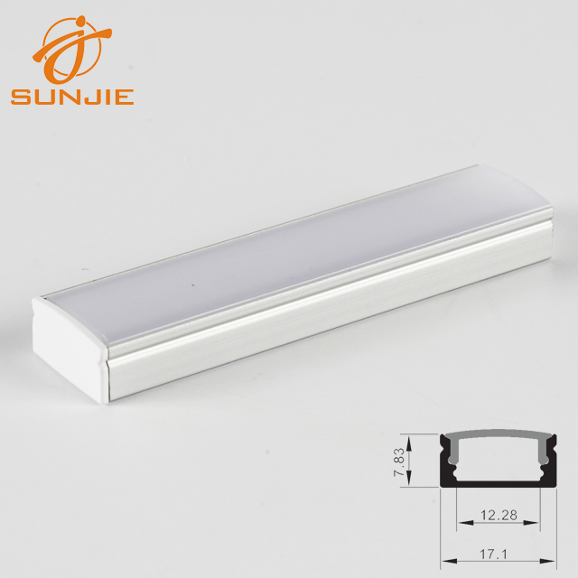 High Quality Ip66 12v Led Light Bar -
 Wholesale 150mm*23mm Office Wide Aluminum Profile For Double Row Led Strip – Sunjie Technology