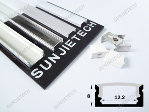 SJ-ALP1708 Most Popular Surface mounted led aluminum profile