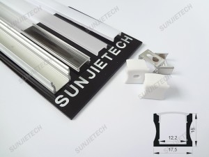 Best-selling Products Length 6m Led Recessed Aluminum Profile For 60 Degree Ceiling And Wall Light