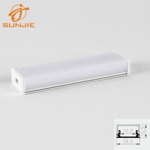 OEM Factory for Frosted Acrylic Extrusion Diffuser Light -
 SJ-ALP1906 LED Aluminum Profile – Sunjie Technology