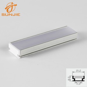 Good Quality Sign Box Aluminium Extrusion -
 SJ-ALP1908 Floor led profile – Sunjie Technology