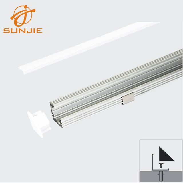 High Quality for Drywall Led Extrusion -
Hot-selling Corner Aluminum Led Profile With Heat Sink For Led Strip – Sunjie Technology detail pictures