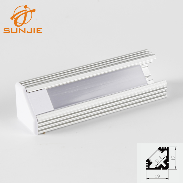 Bottom price Aluminum Profiles High Bay Heat Sink -
 SJ-ALP1919 Corner LED Aluminum Profile – Sunjie Technology