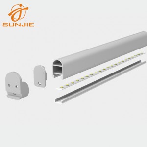 SJ-ALP1930 wardrobe aluminum led profile for closet