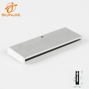 2017 High quality Recessed Surface Led Aluminum Track Channel - 18 Years Factory Trimless Plaster Drywall Surface Mounted Aluminum Profile Led Strip Light And Long T Profile Channel For Recessed W...