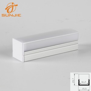 SJ-ALP2016B led aluminum extrusion