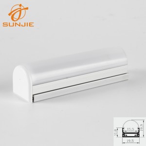 2017 High quality Recessed Surface Led Aluminum Track Channel - Factory Supply Waterproof Led Pu Profile With Led Strip Light,Led Pu Extrusion,Led Pu Channel – Sunjie Technology