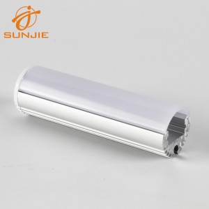 Good Wholesale Vendors Led 10mm Strip Lght Aluminium Profile -
 SJ-ALP2020 Round LED Profile – Sunjie Technology