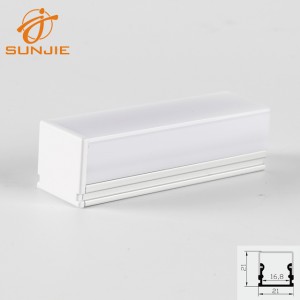 Excellent quality Aluminum Channel For Led Lighting -
 SJ-ALP2114 Surface mounted led strip housing – Sunjie Technology