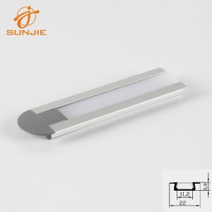 Chinese wholesale Stainless Steel Led Sign - SJ-ALP2206 led aluminum profile – Sunjie Technology