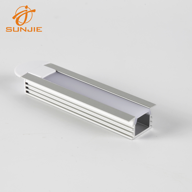 Factory source shaped Interior Led Profile For Led Lighting Strips -
 OEM/ODM Supplier Flexible Led Alu Profile Aluminum For Cabinet,Led Plastic Extrusion Strip Led Profile Recessed Linear Light Ba...