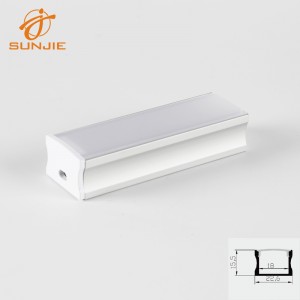 2017 New Style Waterproof Profile Aluminum Channel -
 SJ-ALP2216 Aluminum strip profile – Sunjie Technology