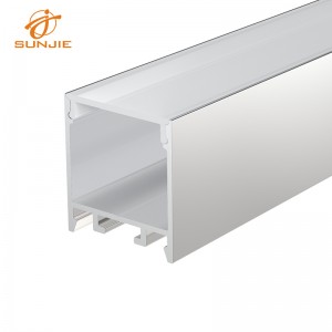 SJ-ALP2325 Hidden Mounting Brackets Aluminum LED Profiles