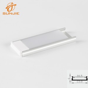 High definition Clear Diffuser Aluminum Led -
 SJ-ALP2406 Aluminum LED Profile – Sunjie Technology