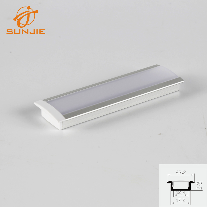 Wholesale Dealers of Custom Design Aluminum Profile For Led - SJ-ALP2508 Aluminum LED Extrusion Recessed Mounted – Sunjie Technology