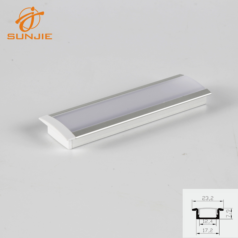 Professional China Leds Strips Housing -
 SJ-ALP2508 Aluminum LED Extrusion Recessed Mounted – Sunjie Technology