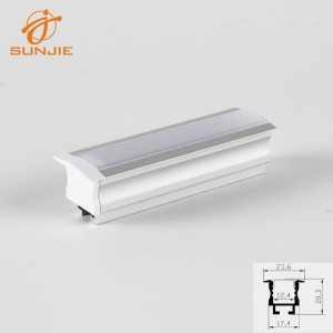 Factory Free sample Suspension Lighting Fixture And Led Aluminum Profiles Housing/ Hanging Aluminum Material