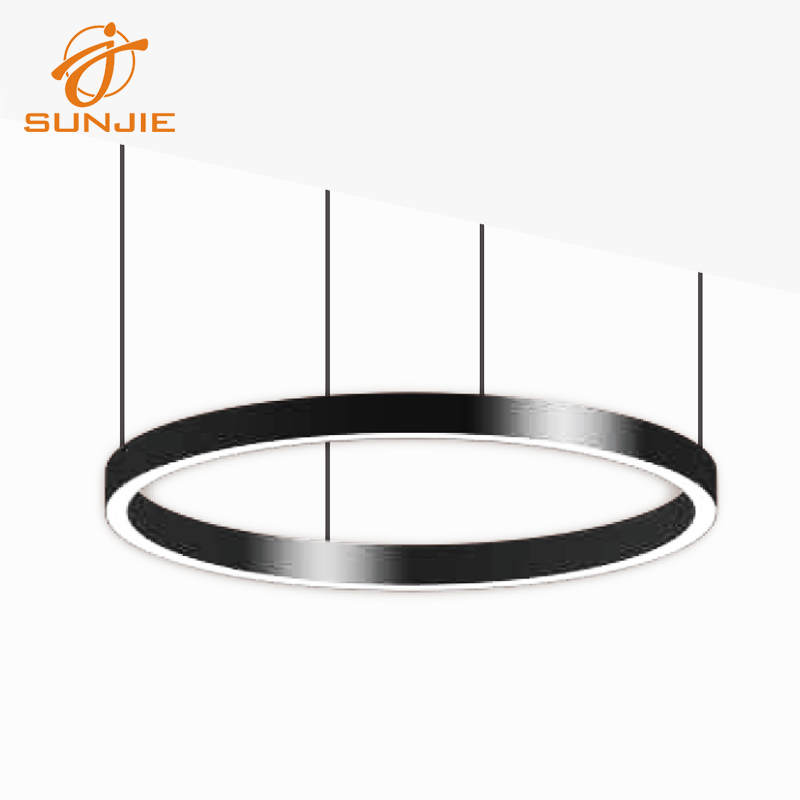 Original Factory Flexible Bendable Aluminium Led Profile -
 DIY Circular Aluminum LED Profile for Suspended Mounted – Sunjie Technology