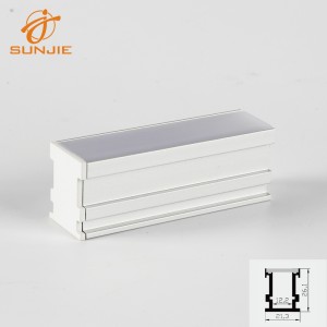 Aluminum led profile for floor